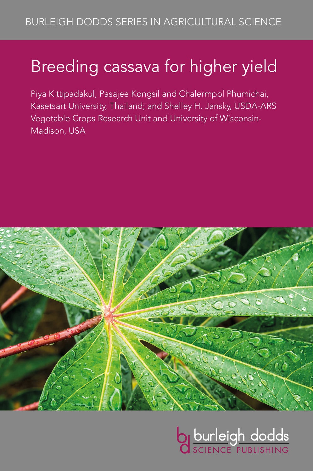Book cover image for Breeding cassava for higher yield ISBN: 9781838790660